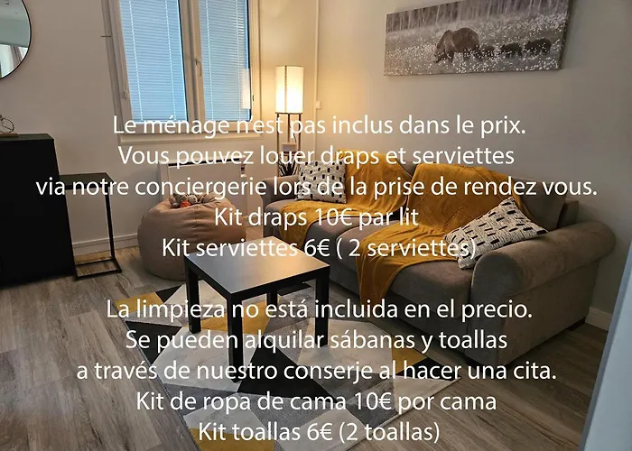 Chez Louise, Appartement T3 A Deux Pas Du Centre